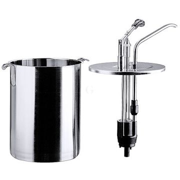 Contacto Dispenser, ohne Griffe, rund 4 l