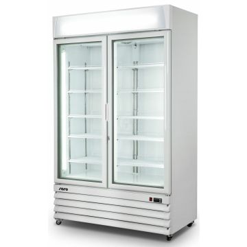SARO Tiefkühlschrank mit Glastür - 2-türig Modell D 800