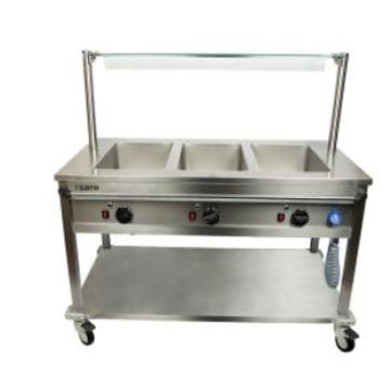 SARO Bain Marie Trolley BT-3
