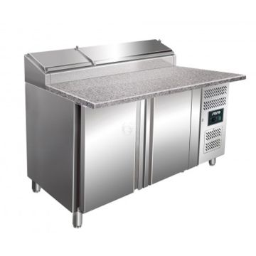 SARO Belegstation, Granitarbeitsplatte - 1/3 GN Modell SH 1500