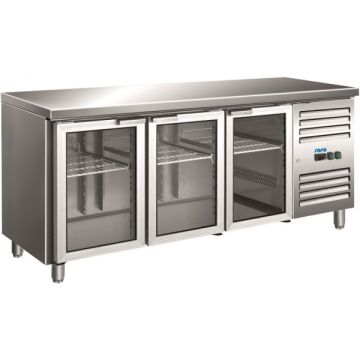 SARO Kühltisch mit Glastür Modell GN 3100 TNG