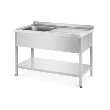 CHROMOnorm Spültisch mit 1 Becken