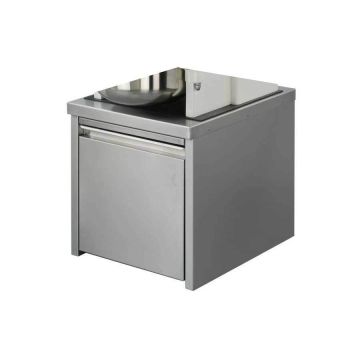 ROTOR Lips Unterbau 500 in Edelstahl