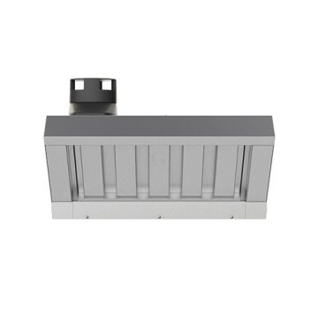 Unox Lüftungslose Haube 535 x 1018 x 343 mm