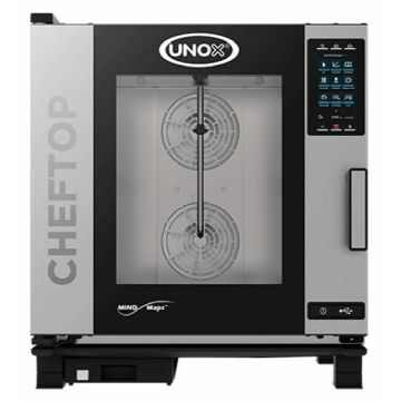 Unox ChefTop Mind.Maps Heißluft-Kombidämpfer 7 GN 1/1 PLUS Elektro