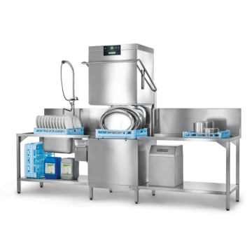 Hobart Haubenspülmaschine PREMAX AUPLS-10B mit integrierter Wasserenthärtung 