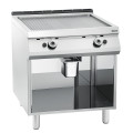 Bartscher Gas-Griddleplatte, gerillt, OU