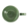 Seltmann Weiden BEAT Color Glaze Becher mit Henkel 0,35 l mit Relief , salbeigrün