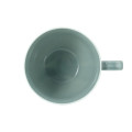 Seltmann Weiden BEAT Color Glaze Milchkaffeeobertasse 0,35 l mit Relief , arktisblau