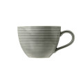 Seltmann Weiden BEAT Color Glaze Kaffeeobertasse 0,26 l mit Relief , perlgrau
