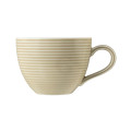 Seltmann Weiden BEAT Color Glaze Kaffeeobertasse 0,26 l mit Relief , sandbeige