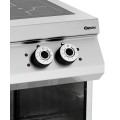 Bartscher 2-Felder Induktionsherd offener Unterbau