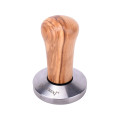 Kaffeemehlpresser Tamper Handle Classic Olive kurz