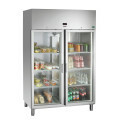 Bartscher Glastürenkühlschrank 1400 GN210 