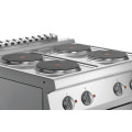 Bartscher Elektroherd 700 B800 4PL EBO mit Multifunktions-Backofen
