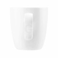 Seltmann Weiden COUP Fine Dining Fashion Becher mit Henkel 0,28 Liter M5389, weiß  Seitenansicht