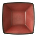 Bowl 5140 26x26 cm, ziegelrot Draufsicht