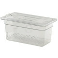 Cambro Camwear® Deckel mit Kerbe und Griff für GastroNorm-Behälter GN 1/3 