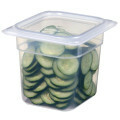 CAMBRO GastroNorm-Behälter GN 1/6 1,5 Liter Transparent