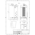 POTIS Döner & Gyros Grillgerät CE4 Zeichnung