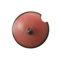 1Deckel zur Bowl 5120 1,5 l, ziegelrot Draufsicht