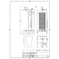 POTIS Döner & Gyros Grillgerät E3 Zeichnung