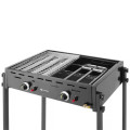 Hendi Gasgrill Roast-Master Pro Schwarz
