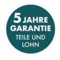 5 Jahre Garantie