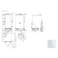 Rational iCombi Pro 20-2/1 Gas Abmessungen
