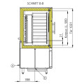 Cool Compact Schnellkühler/Schockfroster VINTOS 10 x GN 1/1 Schnitt B