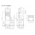 Winterhalter Haubenspülmaschine PT-L EnergyPlus Skizze