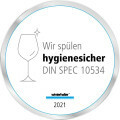 Winterhalter Gläserspülmaschine UC-M spült hygienesicher!