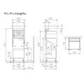 Winterhalter Haubenspülmaschine PT-L Skizze
