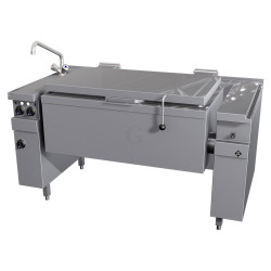 MKN Optima 850 Elektro Kippbratpfanne 3/1 GN Motorkippung, inkl. Mischbatterie