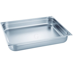 B.PRO Gastronorm-Behälter 43,4 Liter Edelstahl GN 2/1-150 mm