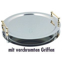APS System-Tablett BUFFET-STAR 48 cm mit verchromten Griffen