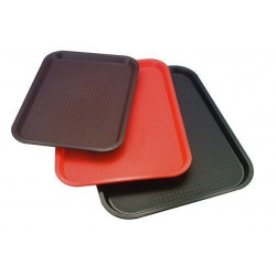 APS Fast Food-Tablett grau 45 x 35,5 cm