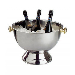 APS Champagnerkühler Edelstahl poliert 42 cm