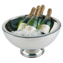 APS Champagnerschale Edelstahl poliert 44 cm