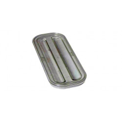Rieber GastroNorm-Behälter GN 2/8 Flachdeckel transparent