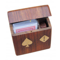 SeaClub Karten-Würfel-Box mit Klappdeckel