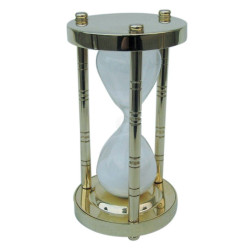 SeaClub Sanduhr Höhe 14,5 cm Messing