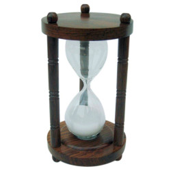 SeaClub Sanduhr Höhe 15 cm Holz
