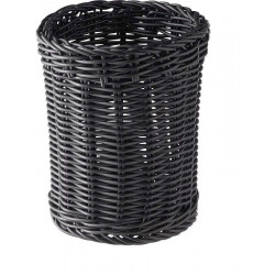 APS Besteck-Korb Ø 12 cm, schwarz