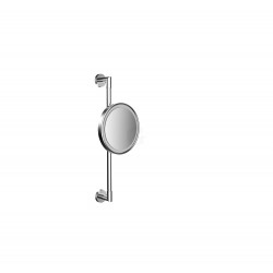 Frasco LED Wandspiegel, rund Ø 203 mm, höhenverstellbar, mit beleuchtetem Touchsensor