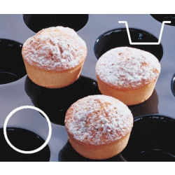 Contacto Backmatte Mini Muffins, 60 x 40 cm