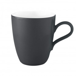 Seltmann Weiden COUP Fine Dining Fashion Becher mit Henkel 0,38 Liter M5389, anthrazit