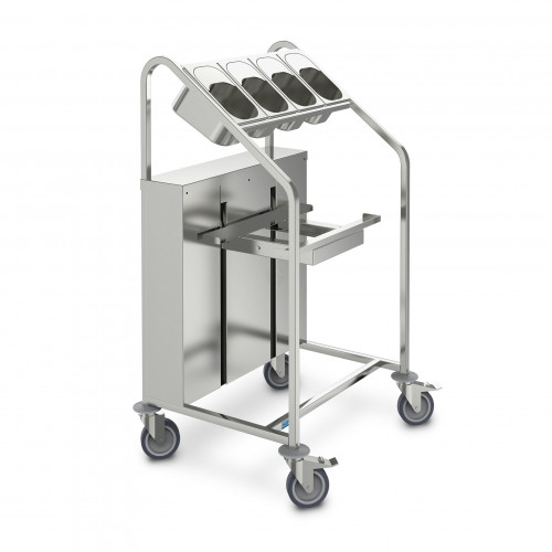 Hupfer Besteck- und Tablettwagen OTA-E / BA-4 x GN