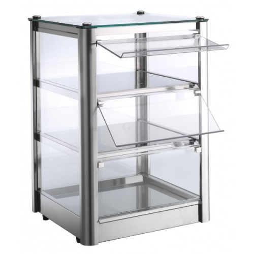 Neumärker Backwaren-Warmhaltevitrine Cube 3 Neutral
