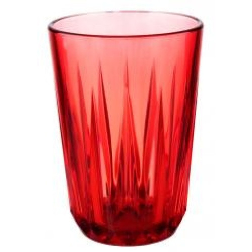 APS Trinkbecher - CRYSTAL red star, 0,5 l